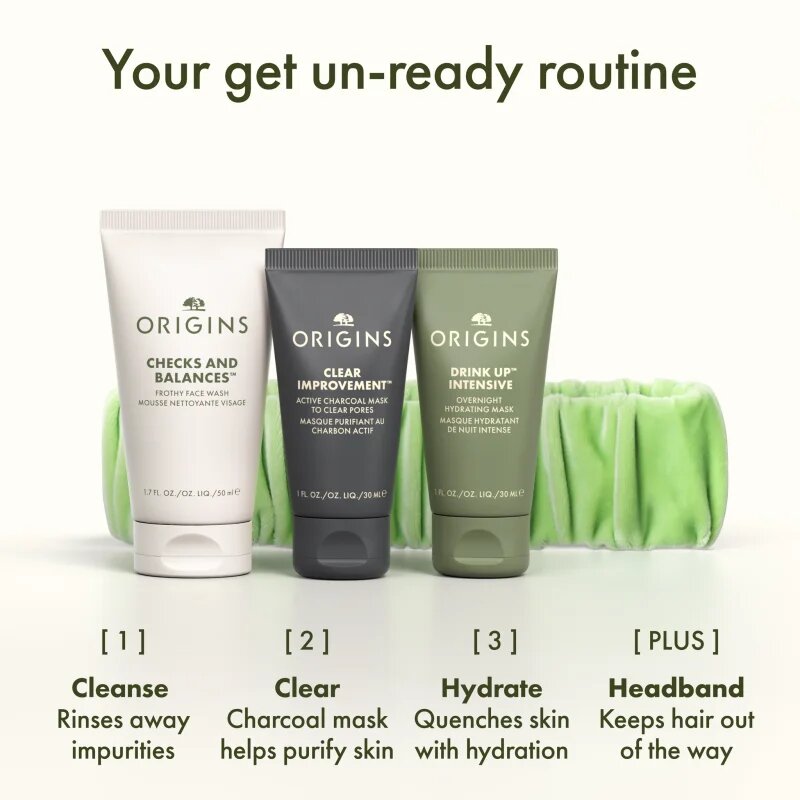 Origins Holiday Unplug & Unwind подаръчен комплект