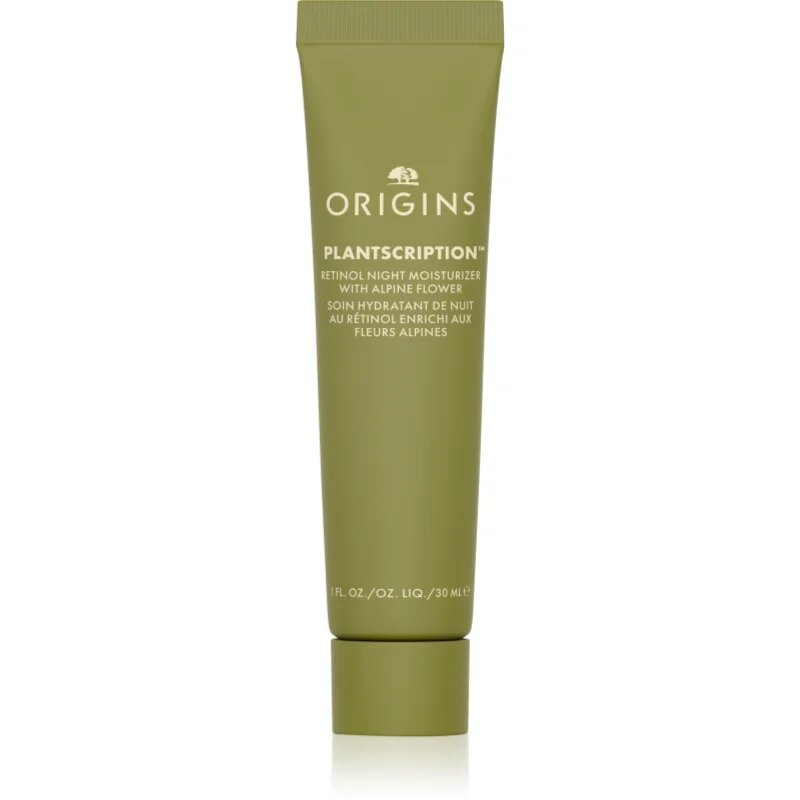 Origins Plantscription™ Retinol Night Moisturizer With Alpine Flower хидратиращ нощен крем с ретинол 30 мл.