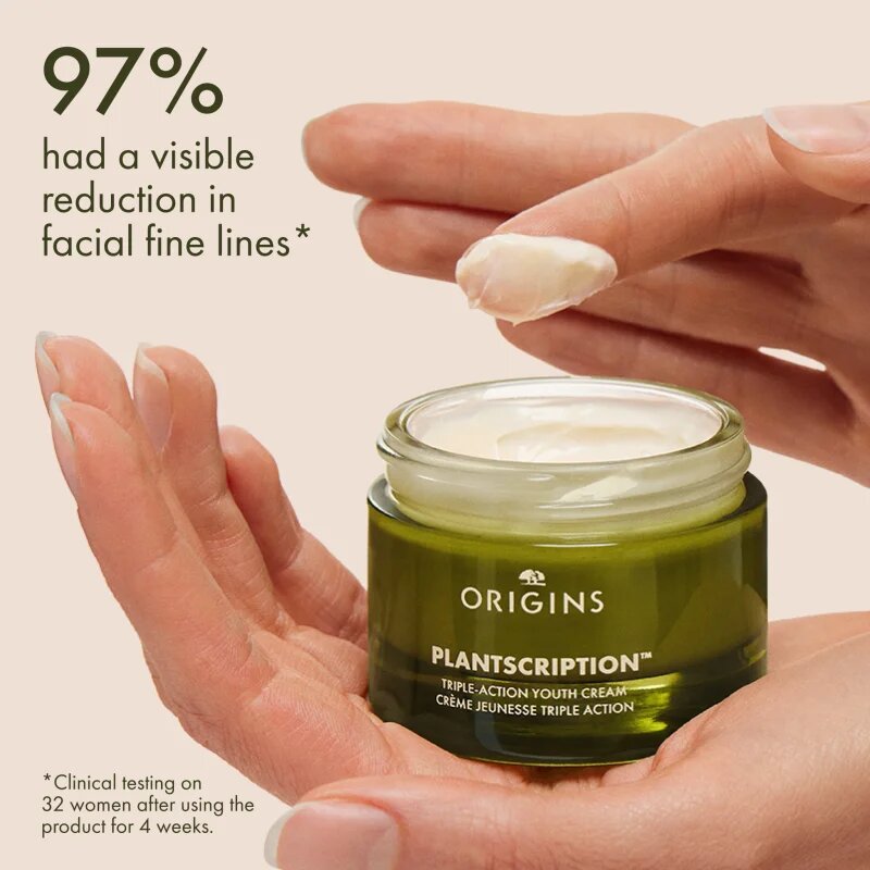 Origins Plantscription™ Triple Action Youth Cream хидратиращ крем против стареене 50 мл.