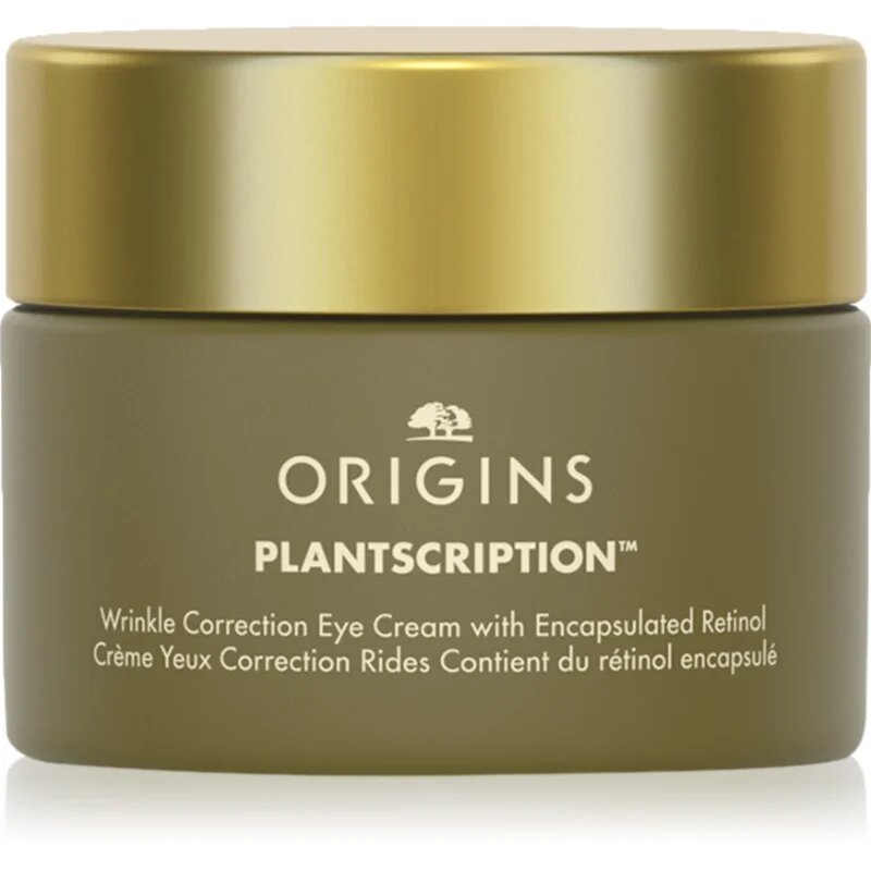 Origins Plantscription™ Wrinkle Correction Eye Cream With Encapsulated Retinol хидратиращ и изглаждащ очен крем с ретинол 15 мл.