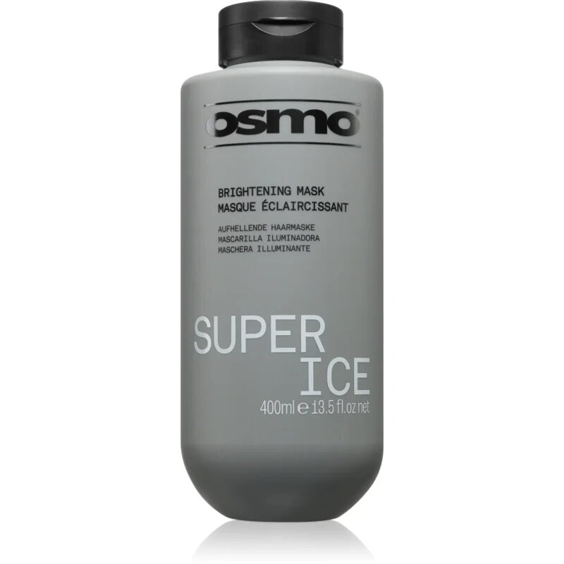 Osmo Super Ice Brightening Mask маска против жълти оттенъци за блонд коса и коса с кичури 400 мл.