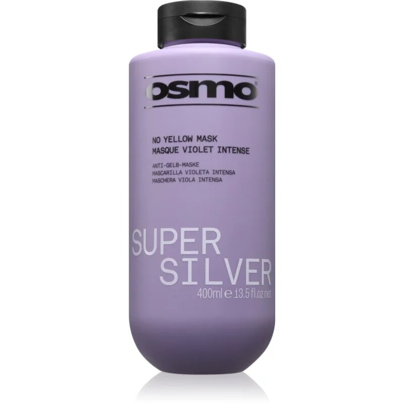 Osmo Super Silver No Yellow Mak интензивна хидратираща маска неутрализиращ жълтеникавите оттенъци 400 мл.