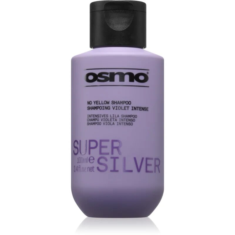 Osmo Super Silver No Yellow Shampoo шампоан против жълти оттенъци за руса и сива коса 100 мл.