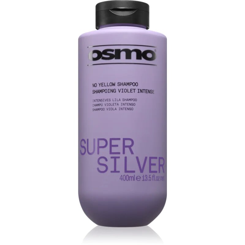 Osmo Super Silver No Yellow Shampoo шампоан против жълти оттенъци за руса и сива коса 400 мл.