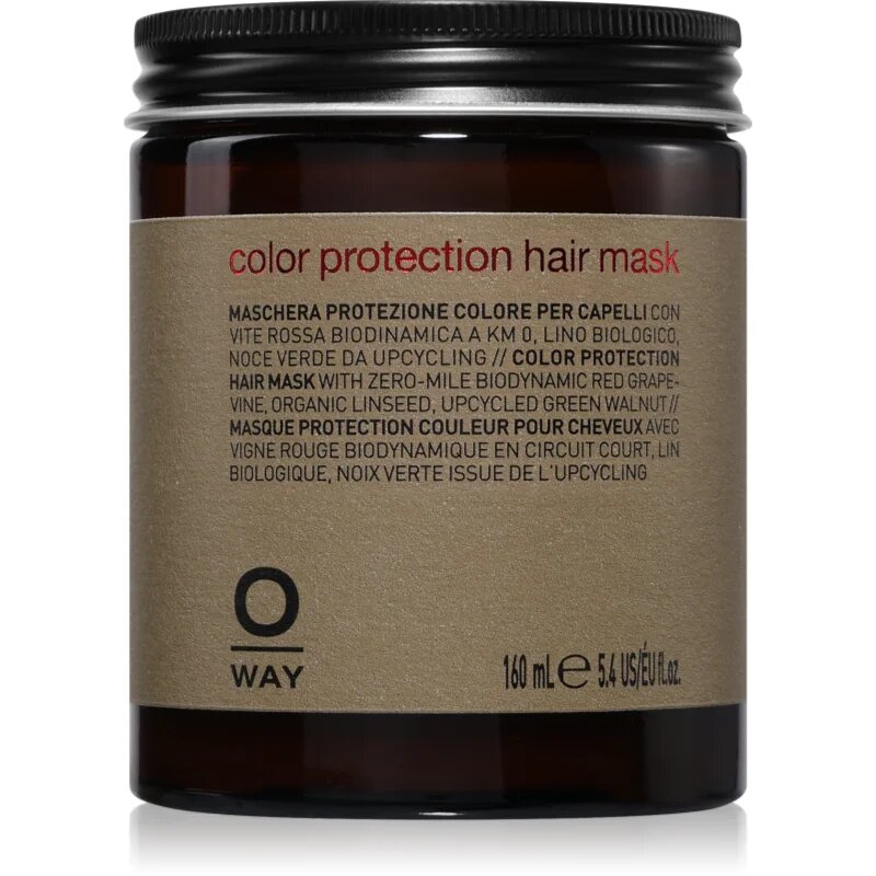 Oway Color Protection Hair Mask възстановяваща защитна маска за боядисана коса 160 мл.