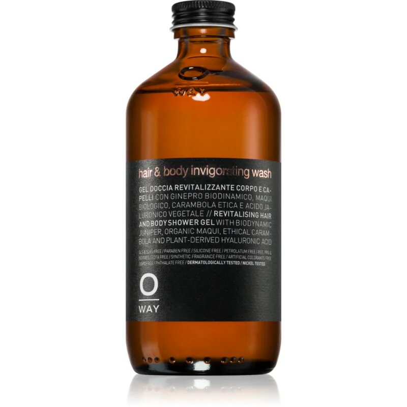 Oway Hair & Body ревитализиращ душ гел за тяло и коса 240 мл.