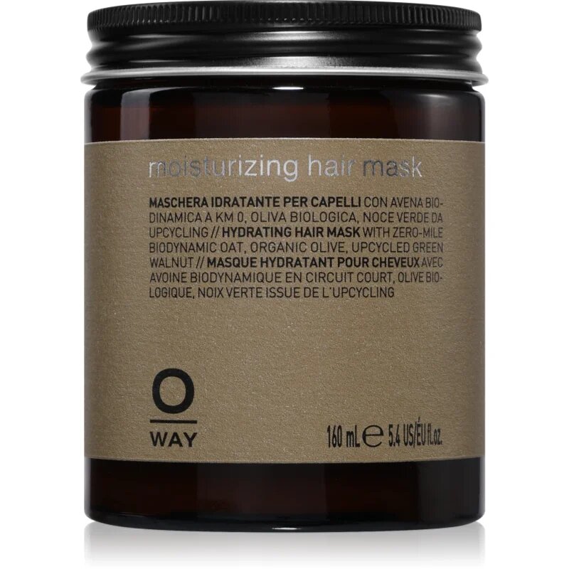 Oway Moisturizing Hair Mask хидратираща в дълбочина маска за суха коса 160 мл.