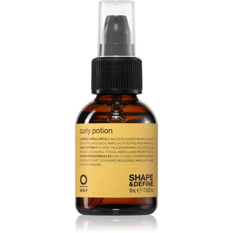 Oway Shape & Define Curly Potion грижа за стайлинга за чуплива и къдрава коса 50 мл.