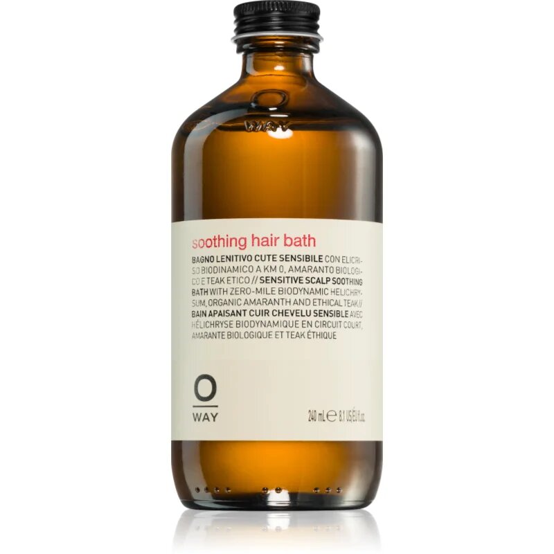 Oway soothing Hair Bath успокояващ шампоан за чувствителен скалп 240 мл.