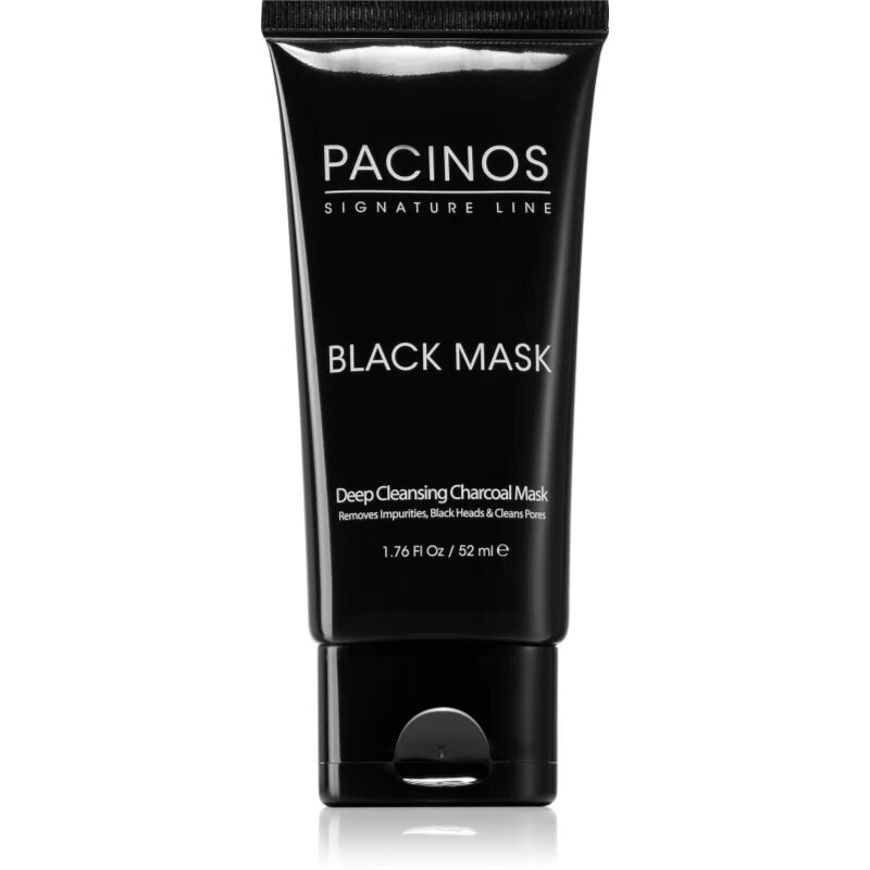 Pacinos Black Mask дълбоко почистваща маска за лице 52 мл.