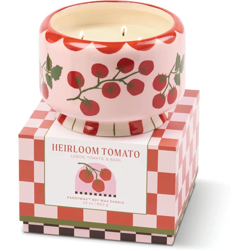 Paddywax A Dopo Heirloom Tomato ароматна свещ от керамика 680 гр.