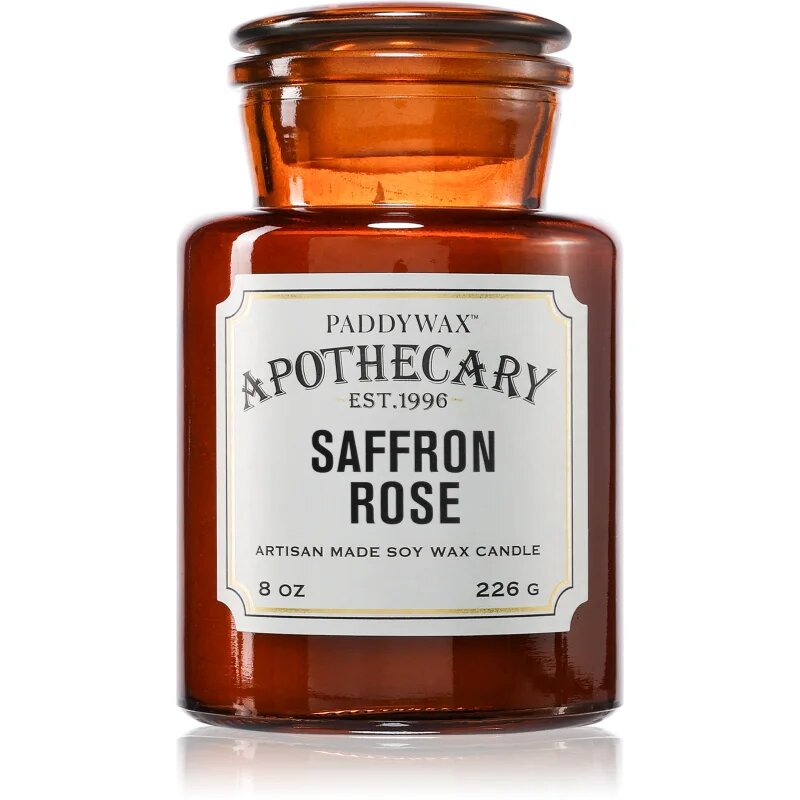 Paddywax Apothecary Saffron Rose ароматна свещ 226 гр.