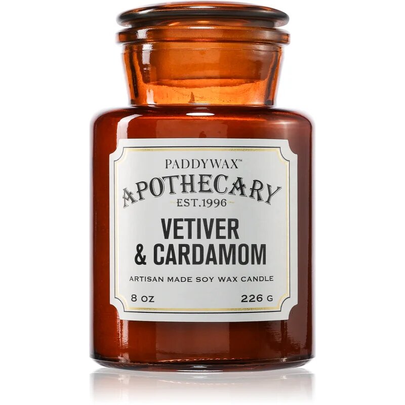 Paddywax Apothecary Vetiver & Cardamom ароматна свещ 226 гр.