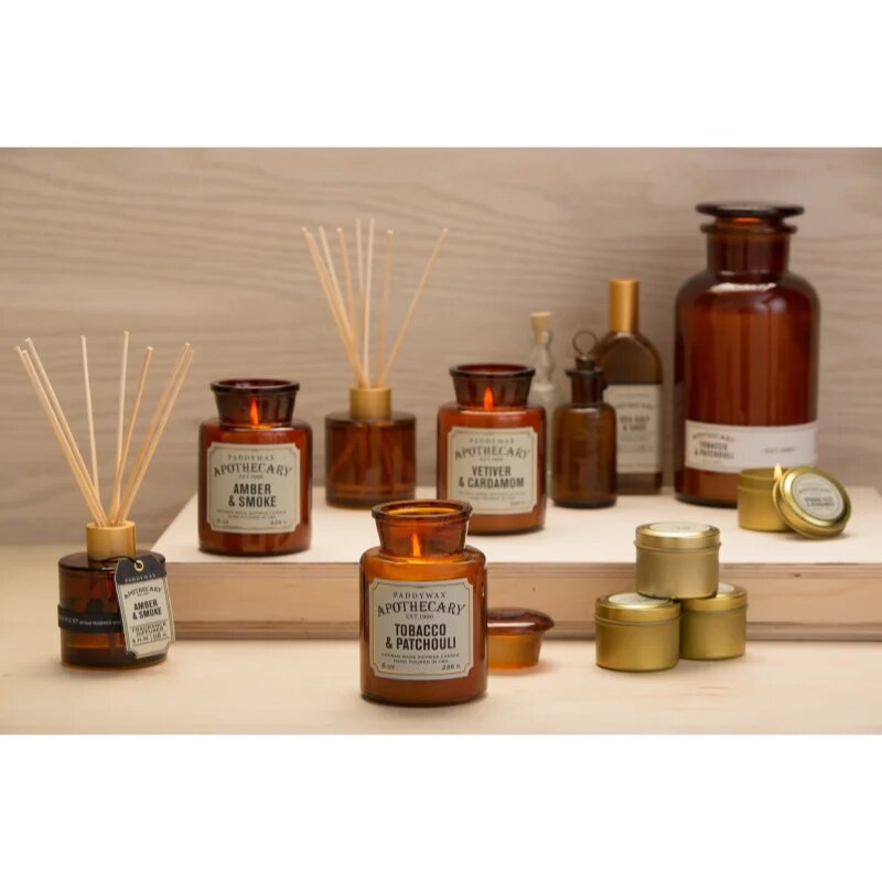 Paddywax Apothecary Vetiver & Cardamom ароматна свещ 226 гр.