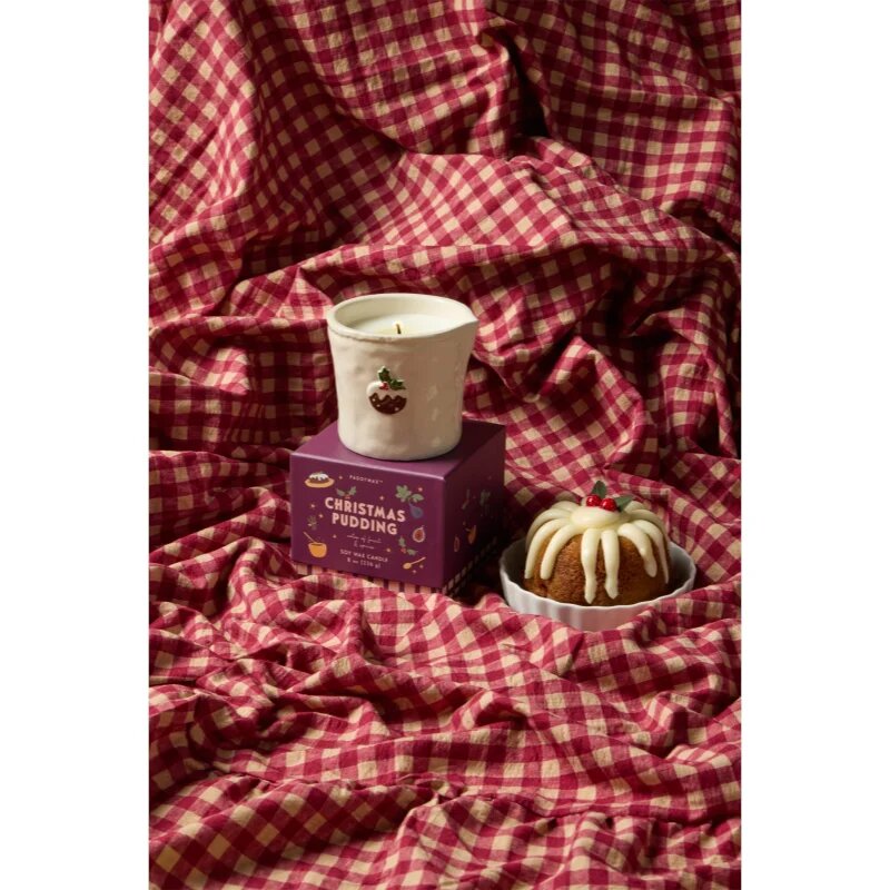 Paddywax Bistro Christmas Pudding ароматна свещ от керамика 226 гр.
