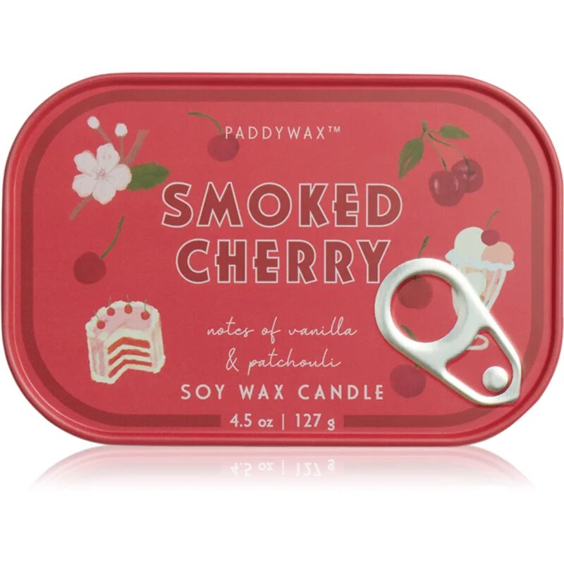 Paddywax Bistro Tin Smoked Cherry ароматна свещ в кутия 127 гр.