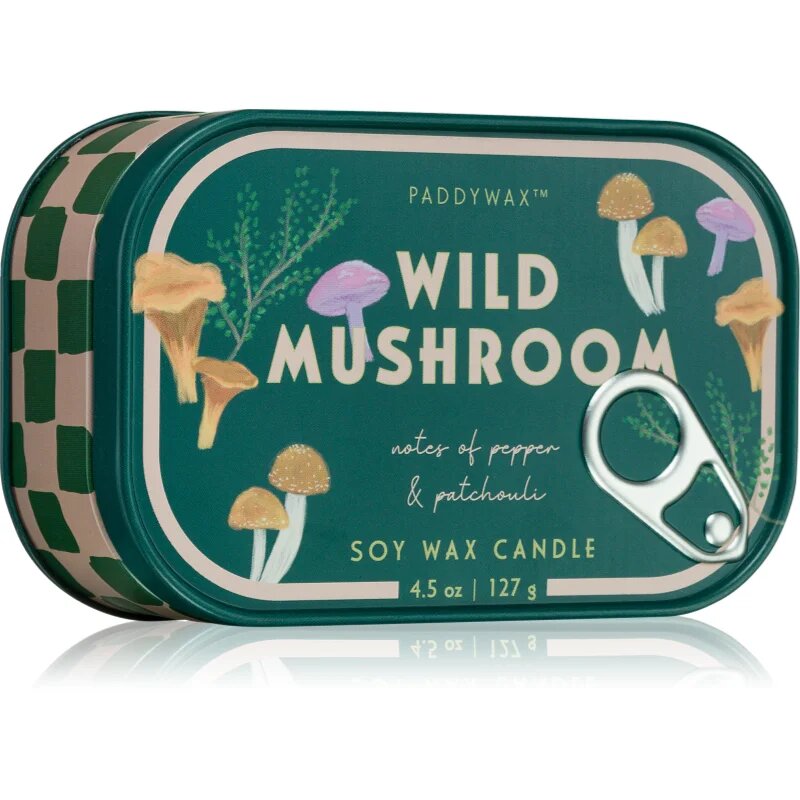 Paddywax Bistro Tin Wild Mushroom ароматна свещ в кутия 127 гр.