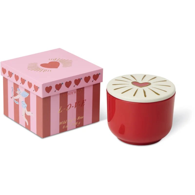 Paddywax Charmed Wild Fig & Rose ароматна свещ с капачка 226 гр.