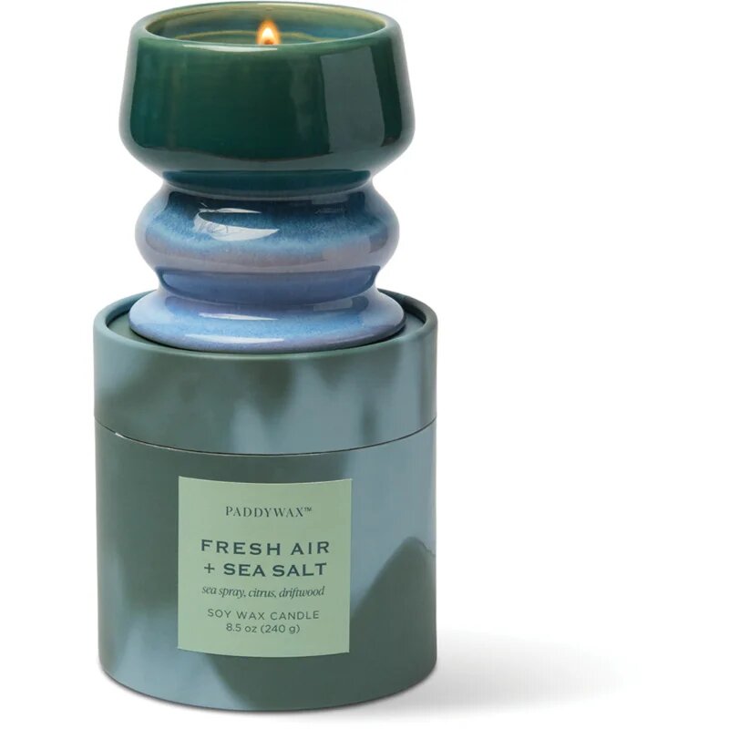 Paddywax Melt Fresh Air & Sea Salt ароматна свещ от керамика 240 гр.