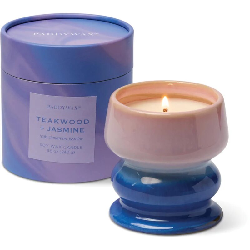 Paddywax Melt Teakwood & Jasmine ароматна свещ от керамика 240 гр.