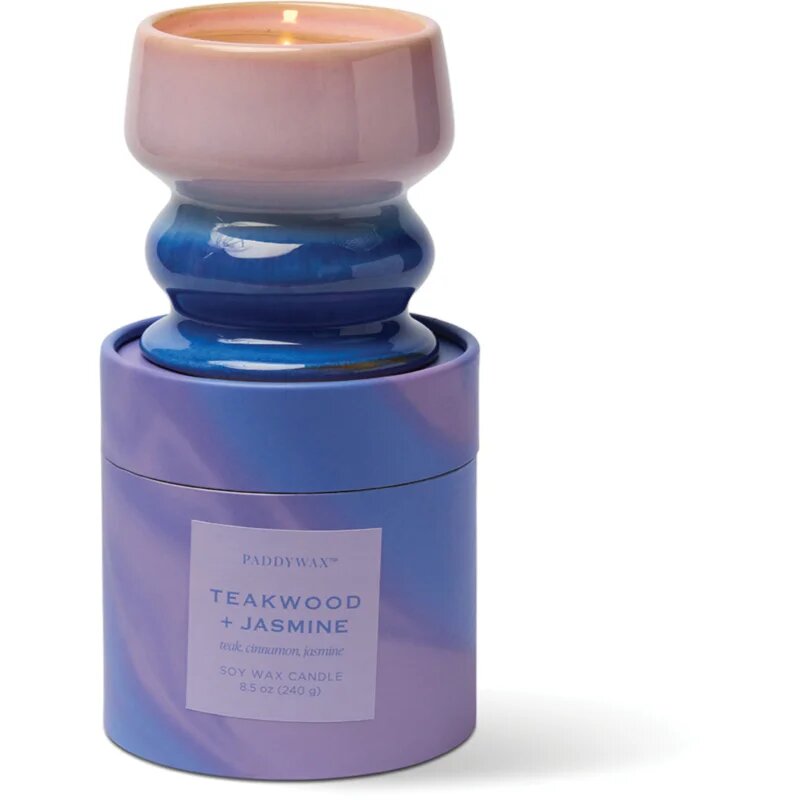 Paddywax Melt Teakwood & Jasmine ароматна свещ от керамика 240 гр.