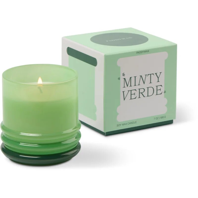 Paddywax Minty Verde ароматна свещ с капачка 198 гр.