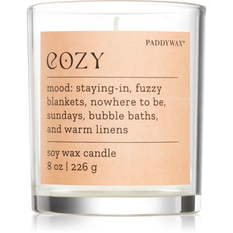 Paddywax Mood Cozy Cashmere & French Orris ароматна свещ 226 гр.