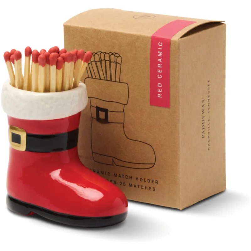 Paddywax Santa Boot Match Holder кибритени клечки 25 бр.