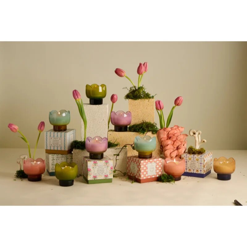 Paddywax Tulip Verbena & Lemongrass ароматна свещ 155 гр.