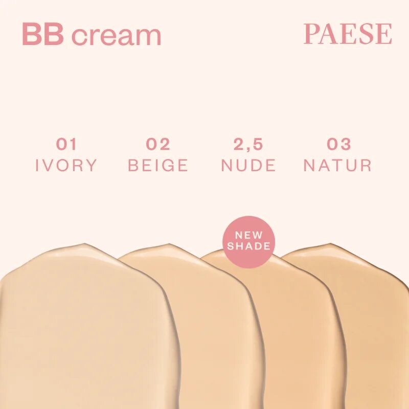Paese BB Cream ББ крем с хиалуронова киселина цвят 25 Nude 30 мл.