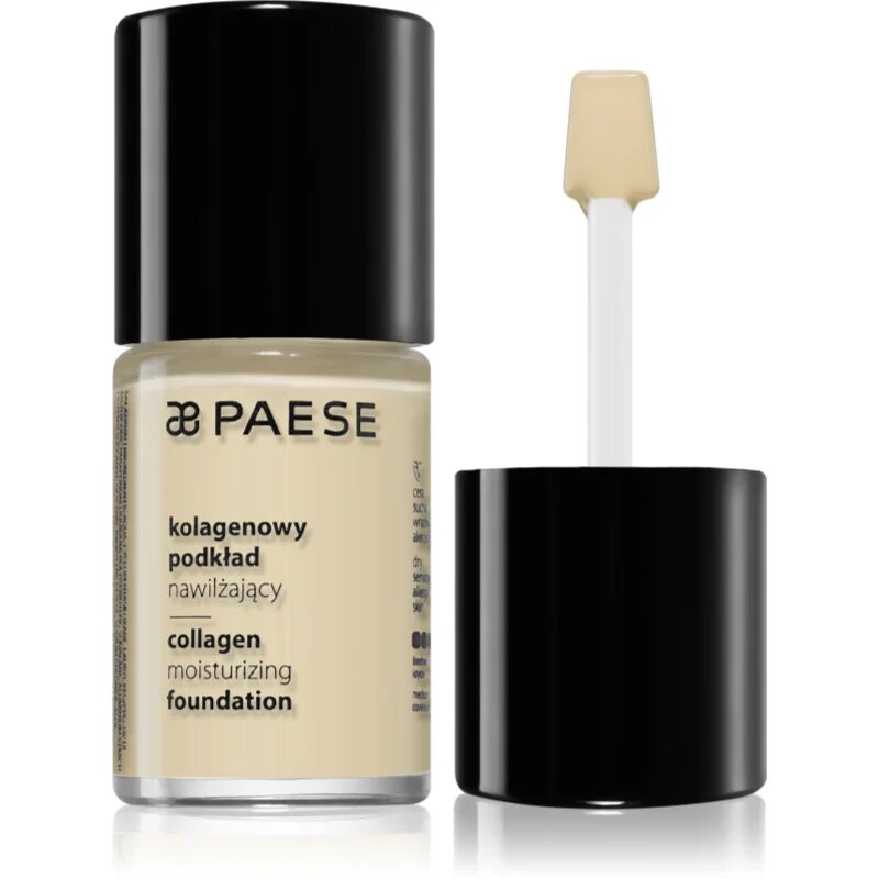 Paese Collagen хидратиращ фон дьо тен с колаген цвят 301 C Nude 30 мл.