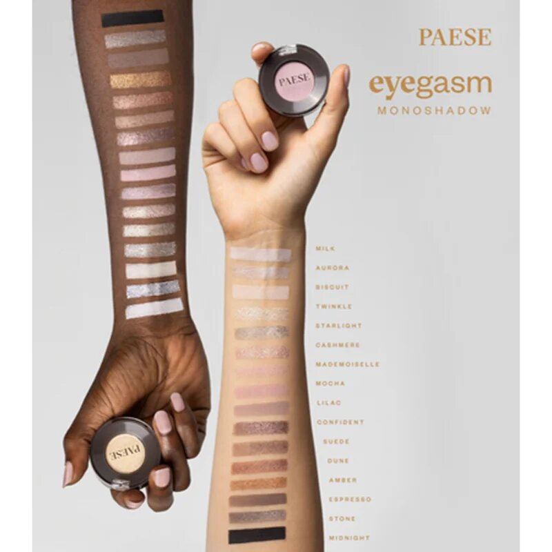 Paese Eyegasm Eyeshadow дълготрайни сенки за очи цвят 22 Mist 1.5 гр.