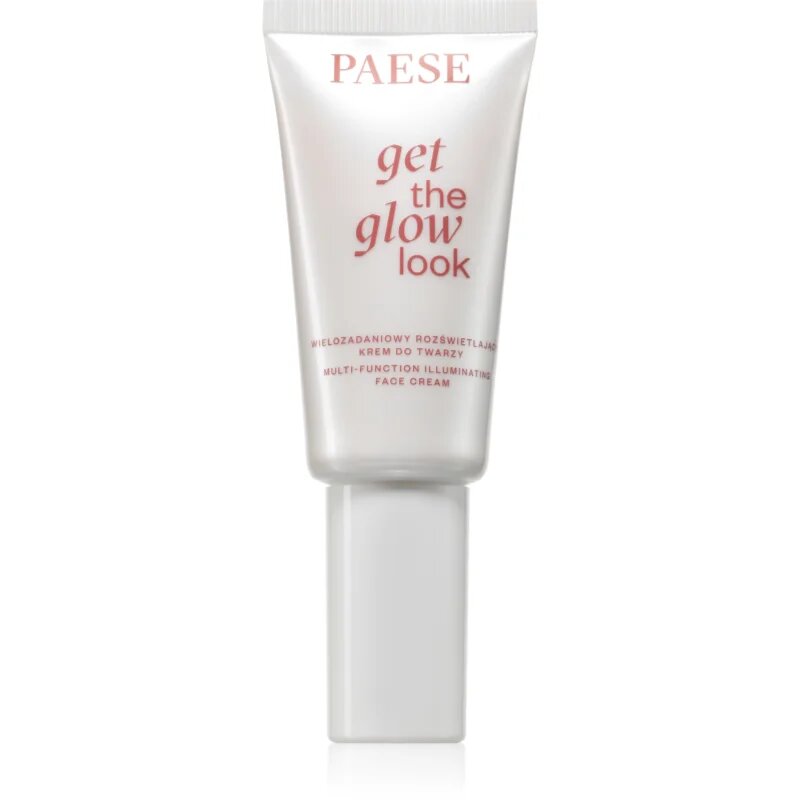 Paese Get The Glow Look Illuminating Face Cream мултифункционален тониращ крем за озаряване на лицето 30 мл.