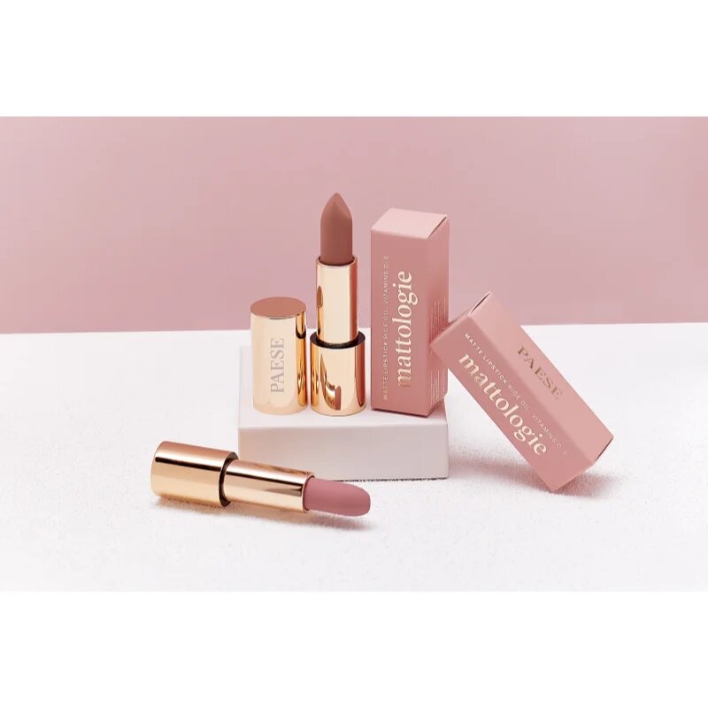 Paese Mattologie Lipstick матиращо червило цвят 103 Total Nude 4.3 гр.