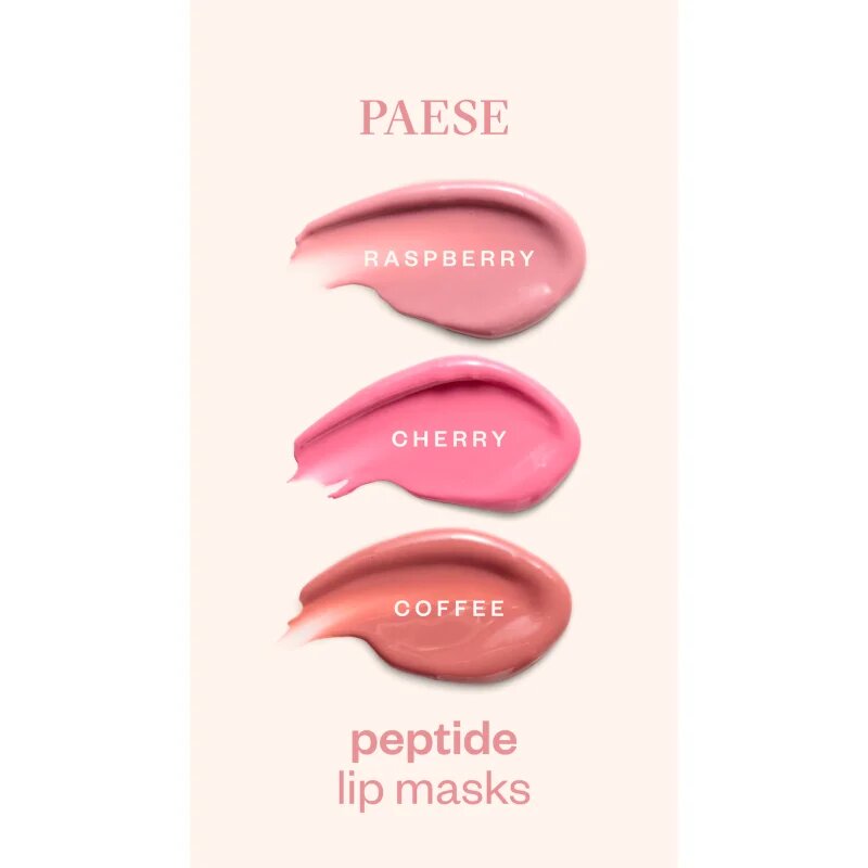 Paese Peptide Lip Mask хидратираща маска за устни с пептиди цвят Cherry 10 гр.