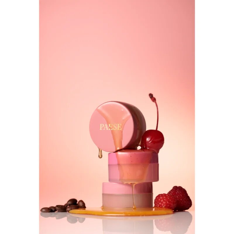 Paese Peptide Lip Mask хидратираща маска за устни с пептиди цвят Cherry 10 гр.