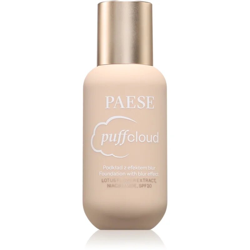 Paese Puff Cloud Foundation ултра лек грим SPF 20 цвят 02 Nude 37 мл.