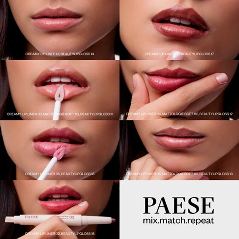 Paese Tasty Lips Beauty Lipgloss блясък за устни цвят 11 icing glow 4.5 мл.