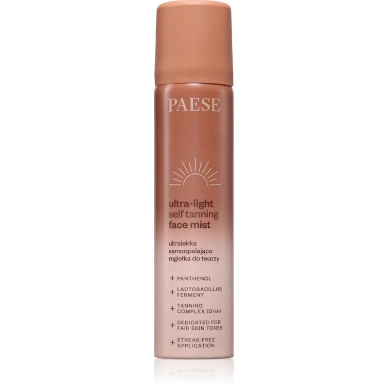 Paese Ultra-light Self Tanning Face Mist автобронзираща мъгла за лице 75 мл.
