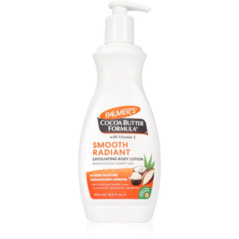 Palmer’s Cocoa Butter Formula Retexture & Renew нежно ексфолиращо мляко за тяло 400 мл.