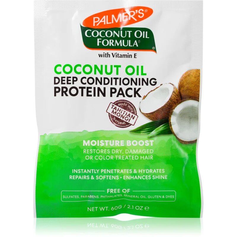 Palmer’s Coconut Oil Formula Hair дълбоко регенериращ балсам за суха и увредена коса 60 гр.