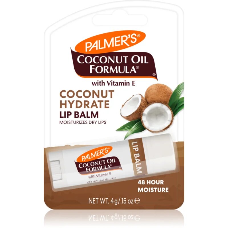 Palmer’s Coconut Oil Formula хидратиращ балсам за устни в тубичка 4 гр.