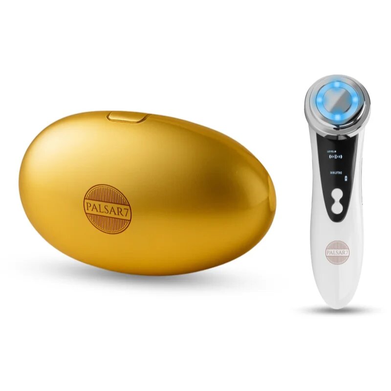 PALSAR7 Exclusive Set LED Lip Mask & Galvanic Iron комплект на изгодна цена Gold