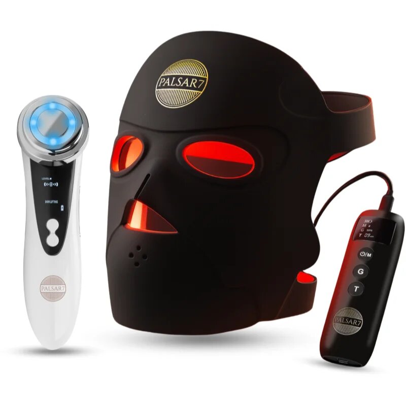 PALSAR7 Exclusive Set Photon LED Mask & Galvanic Iron комплект на изгодна цена