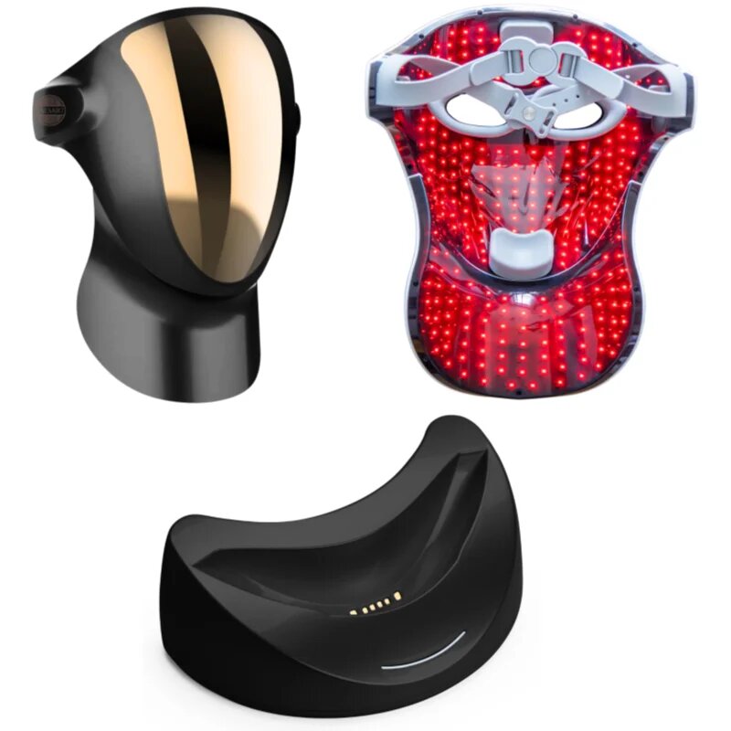 PALSAR7 Exclusive Set Professional LED Mask & Galvanic Iron комплект на изгодна цена Black/Gold