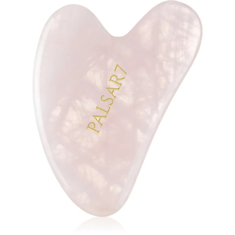 PALSAR7 Guasha Rose Quartz уред за масаж Гуа ша от розов кварц 1 бр.
