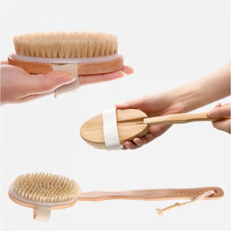 PALSAR7 Wooden Back Scrubber четка за гръб 1 бр.