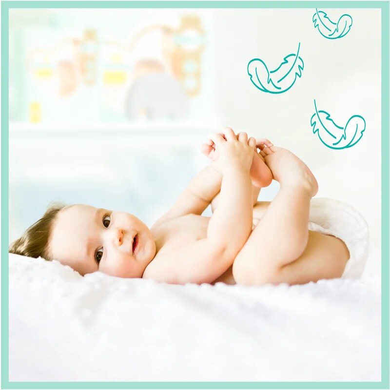 Pampers Premium Care Size 4 еднократни пелени 9-14 kg 52 бр.