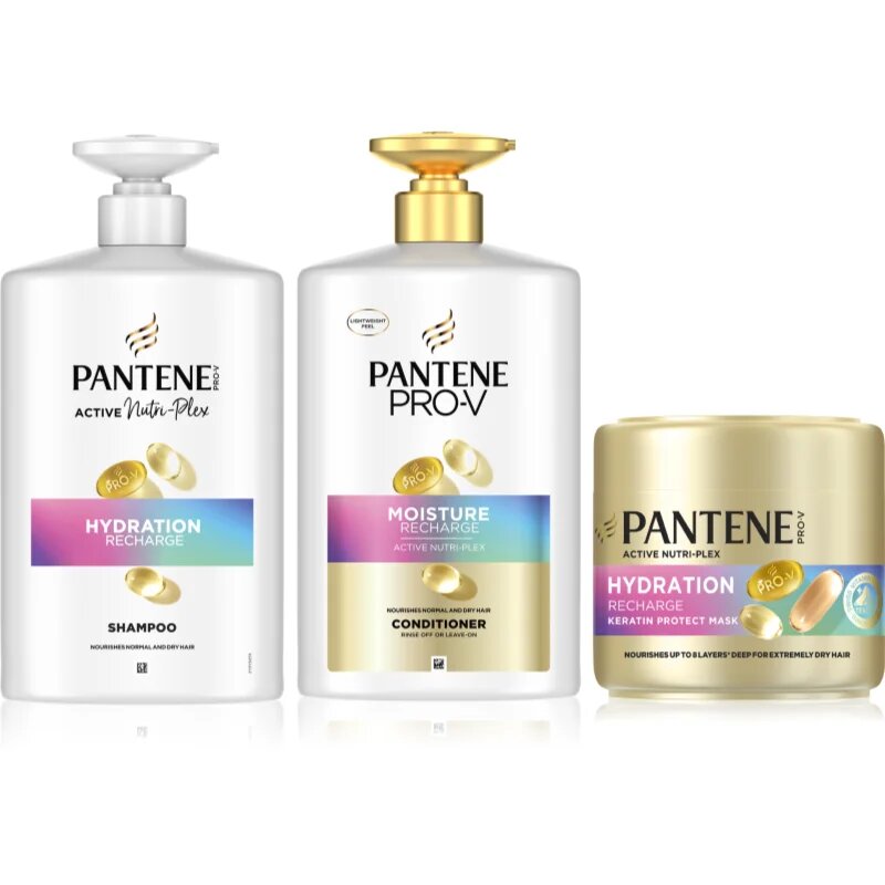 Pantene Pro-V Active Nutri Plex Hydration Recharge комплект за укрепване на косата