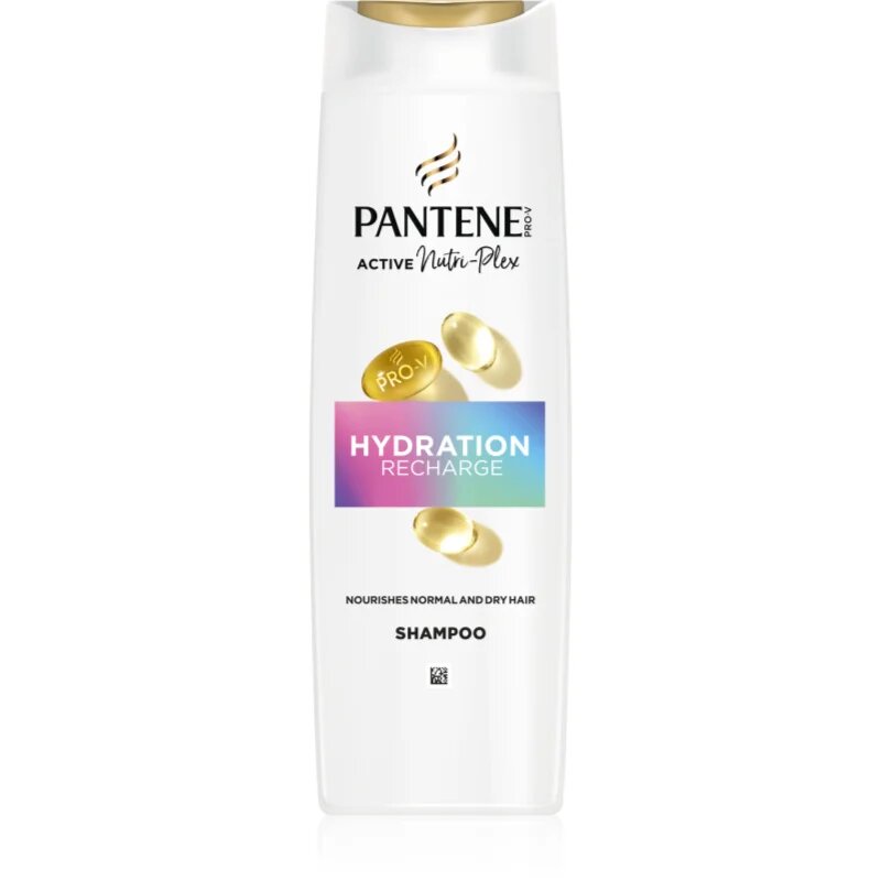 Pantene Pro-V Active Nutri Plex Hydration Recharge подхранващ шампоан за възстановяване и подсилване на косата 400 мл.